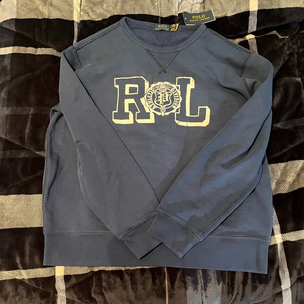 NEW Polo by Ralph Lauren Men's Athletic Division Sweater Size Large